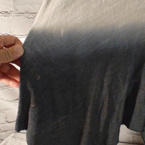 YFB Young Fabulous and Broke Dip Dye V Neck Long Sleeve Top S - Picture 8 of 14